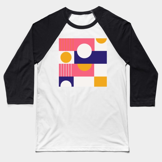 minimalistic modern pattern Baseball T-Shirt by stupidpotato1